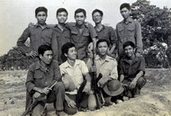 Ảnh kỷ niệm học quân sự